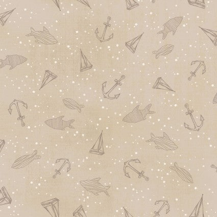 Set Sail - Nautical Theme Brown