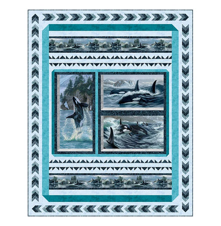 Voyage Quilt Kit 60" x 75"