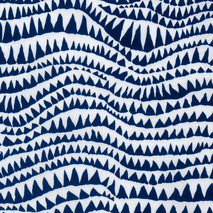Kaffe Sharks Teeth - Blue || Stash