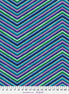 Kaffe 85 And Fabulous || Chevron Stripe - Blue