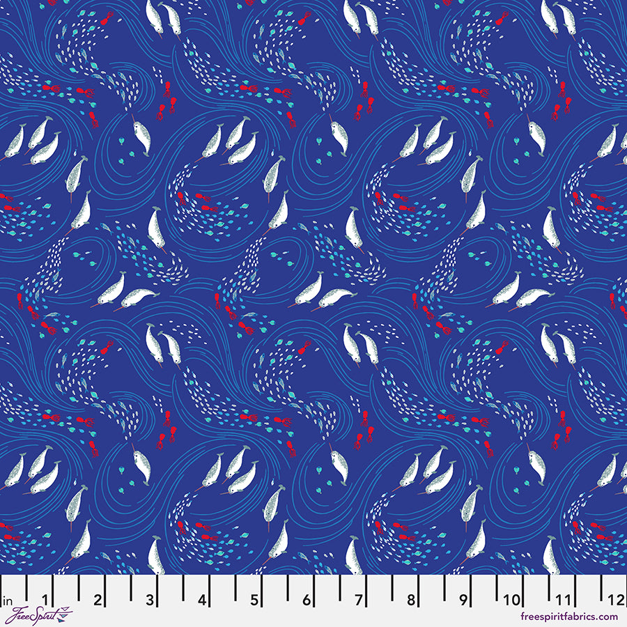 Polar Seas Swirling Seas - Blue