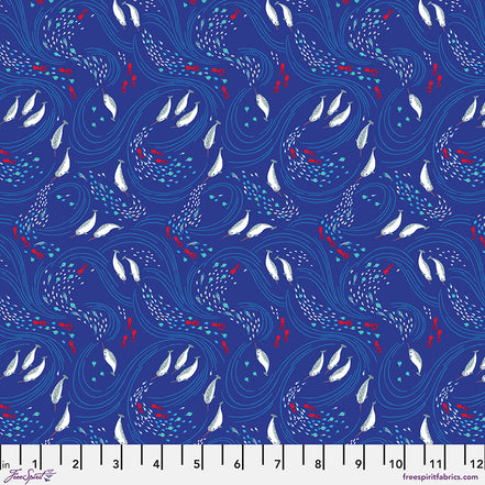Polar Seas Swirling Seas - Blue
