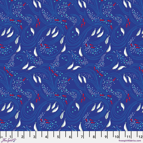 Polar Seas Swirling Seas - Blue
