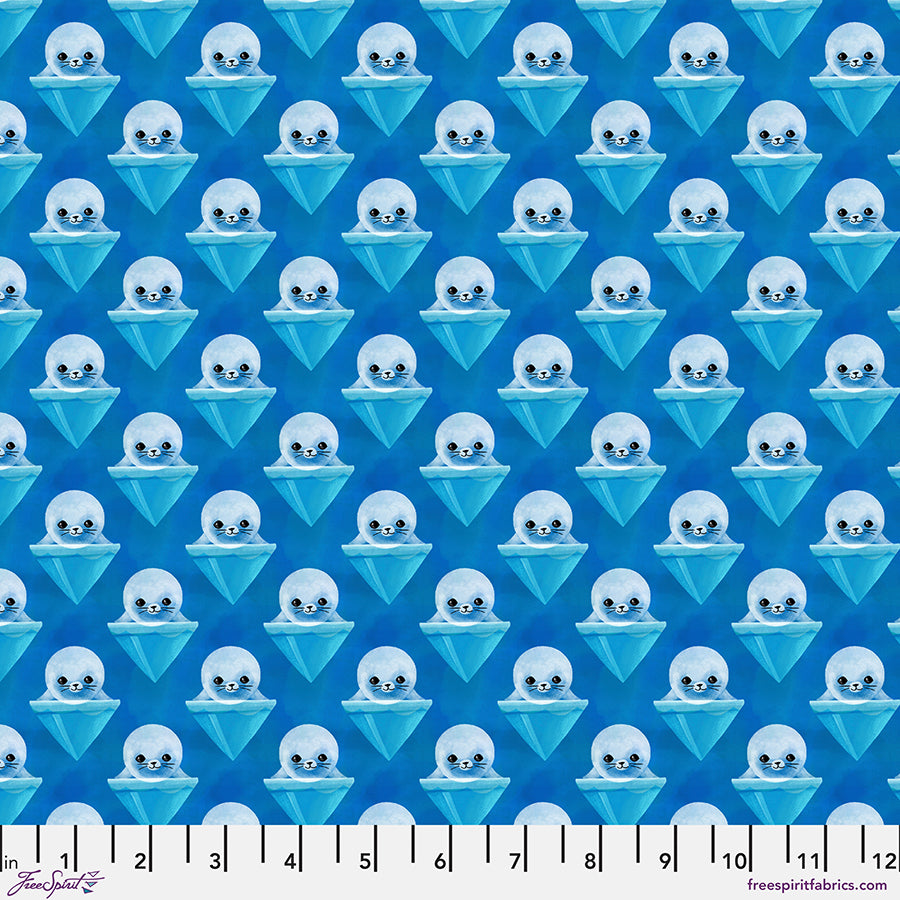 Polar Seas Harp Seals - Blue