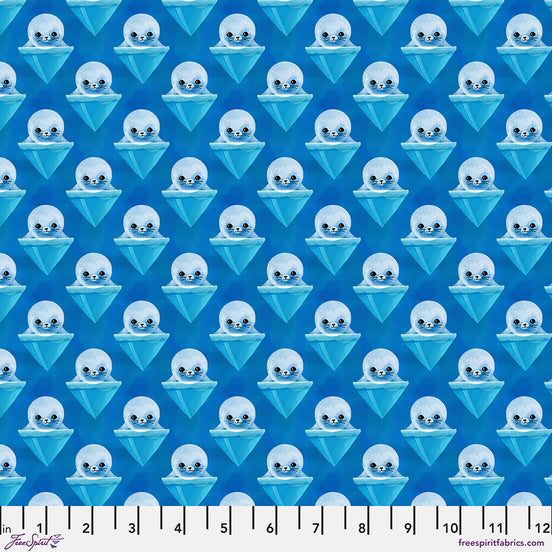 Polar Seas Harp Seals - Blue