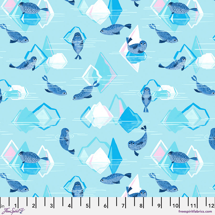 Polar Seas Seals and Icebergs - Ice