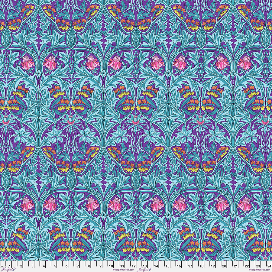 Bluebell - Purple || Kaffe x Morris & Co.
