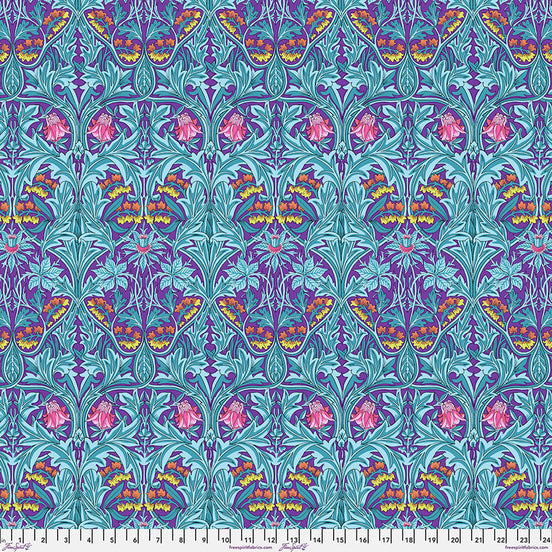 Bluebell - Purple || Kaffe x Morris & Co.