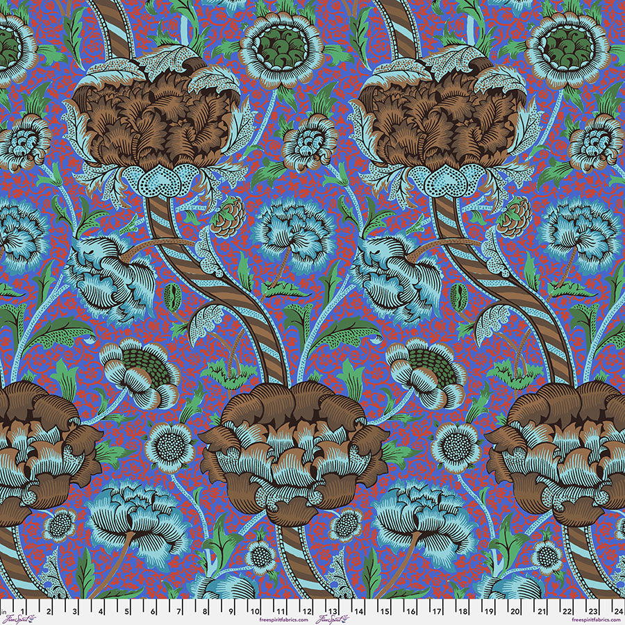 Wandle - Cobalt || Kaffe x Morris & Co.