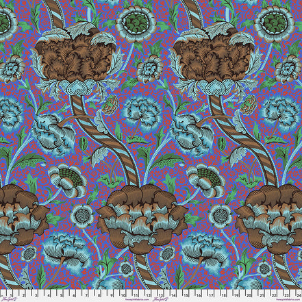 Wandle - Cobalt || Kaffe x Morris & Co.