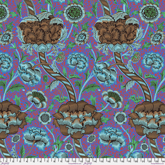 Wandle - Cobalt || Kaffe x Morris & Co.