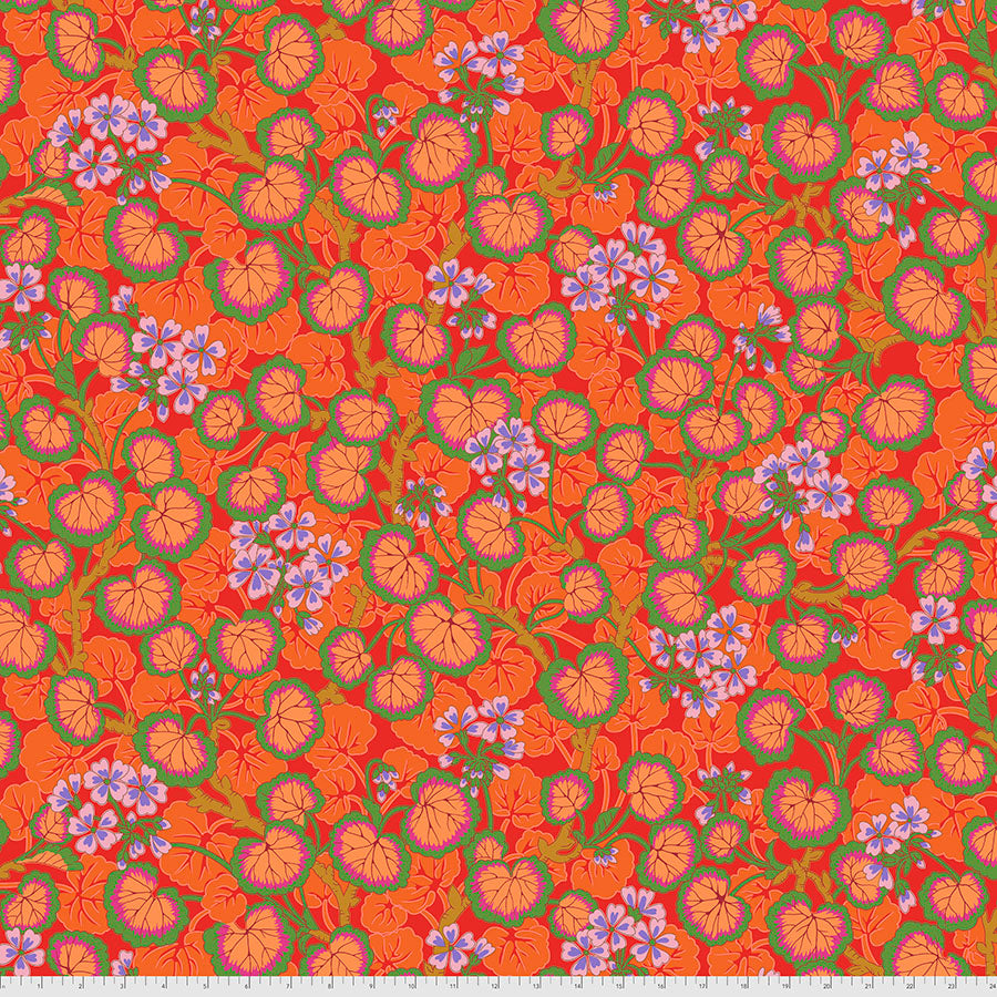 Kaffe Collective Climbing Geraniums Red