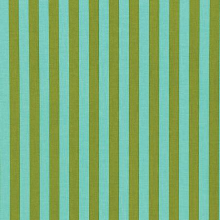 Tula Pink Abby Road -Teal Tent Stripe