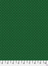 dark Green fabric with light blue polka dots and a ruler at the bottom