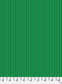 Green fabric with vertical blue stripes and a ruler at the bottom for scale.