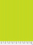 Fabric swatch with vertical  aqua stripes on a lime background