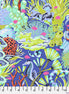 Tula Pink Floral Reef Reef What You Sew - Marin