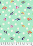 Tula Pink Floral Reef School Crossing - Seafoam