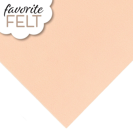 OESD Favorite Felt Peach 2/pk