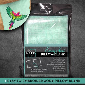 OESD Pillow Blank - Aqua