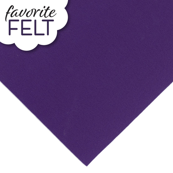 OESD Favorite Felt Purple 2/pk