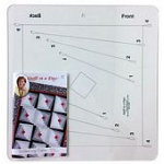 Twisted Log Cabin Pattern & Ruler