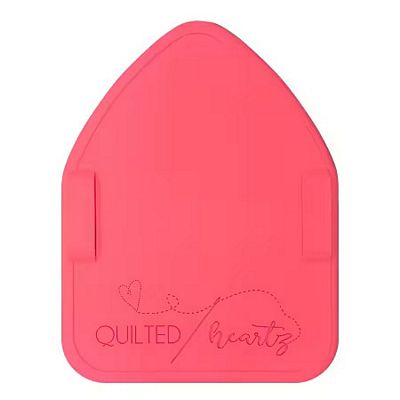 Quilted Heart Binding Ease - Coral