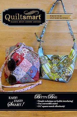 Quiltsmart Bitty Bag Pattern and Interfacing