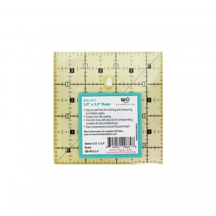 Quilter's Select 3.5" x 3.5" Ruler