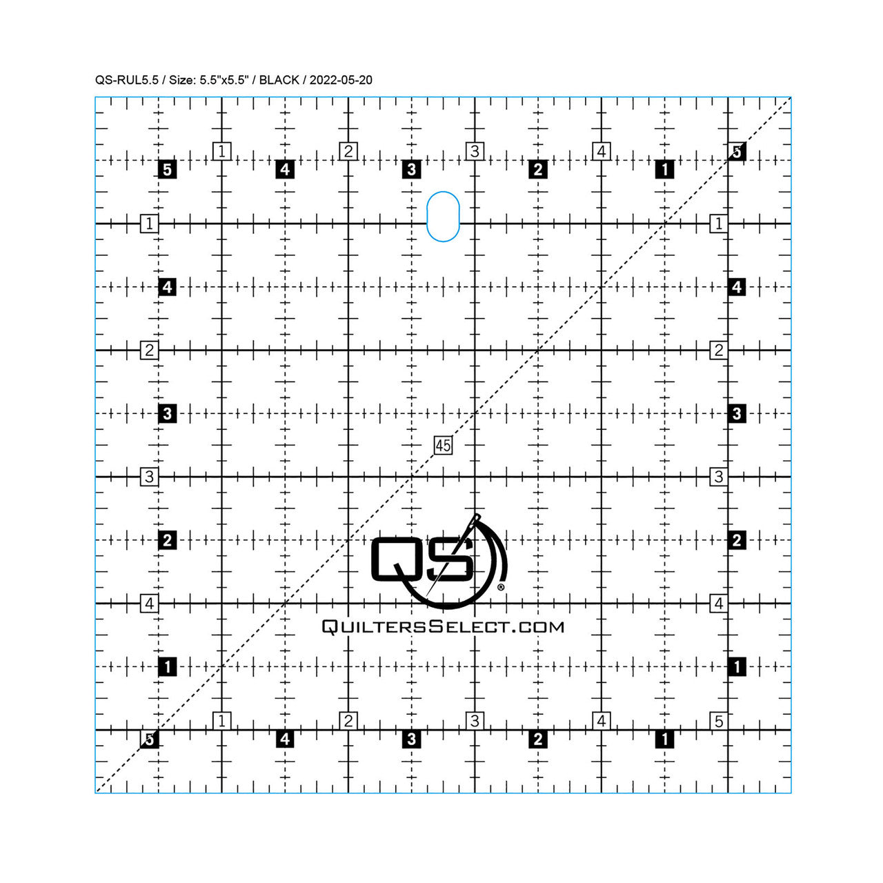 Quilter's Select Ruler 5.5