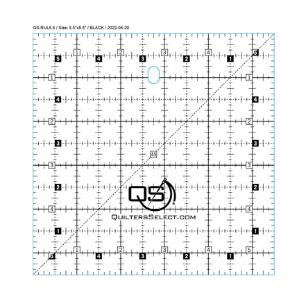 Quilter's Select Ruler 5.5"x5.5"