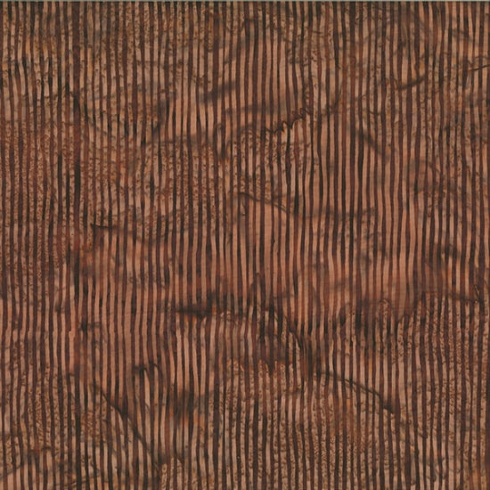 Hoffman-Stripe Batiks-Chocolate