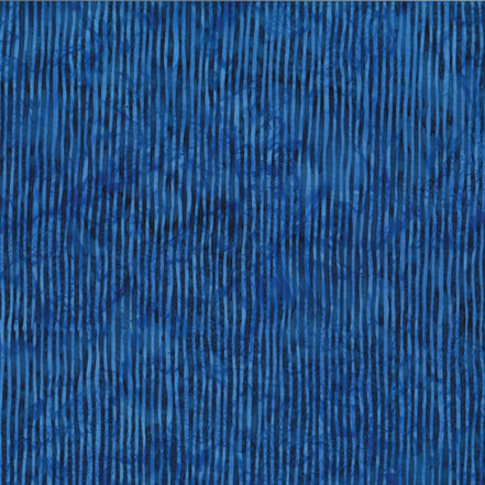 Hoffman-Stripe Batiks-Navy