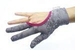 Regi's Grip Quilting Gloves Lace Print Pink Medium