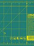 Olfa Rotary Mat 6inx8in GreenSelf Healing Double Sided