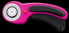 Olfa 45mm Ergonomic Rotary Cutter Magenta