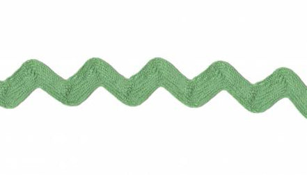 5/8in Cotton Ric Rac Lime