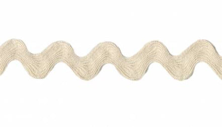 LaStephanoiseRic Rac - 3/4" Ivory 100% Cotton