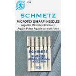Schmetz Needle60/8 Sharp Microtex (5 pk)