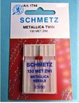 Schmetz Needle25/80 Twin Metallica (one)