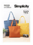 Simplicity S9308 Tote Bags