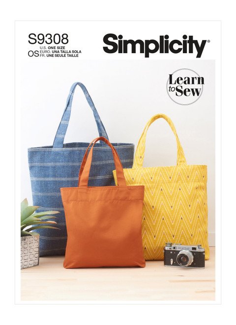 Simplicity S9308 Tote Bags