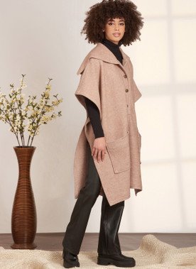 Simplicity S9649 Misses Ponchos
