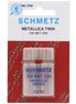 Schmetz Needle25/80 Twin Metallica (one)