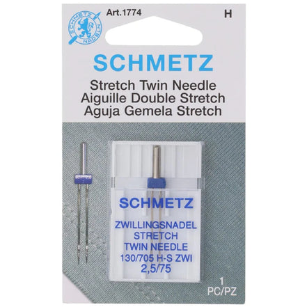 Schmetz Stretch Twin sz2.5/75
