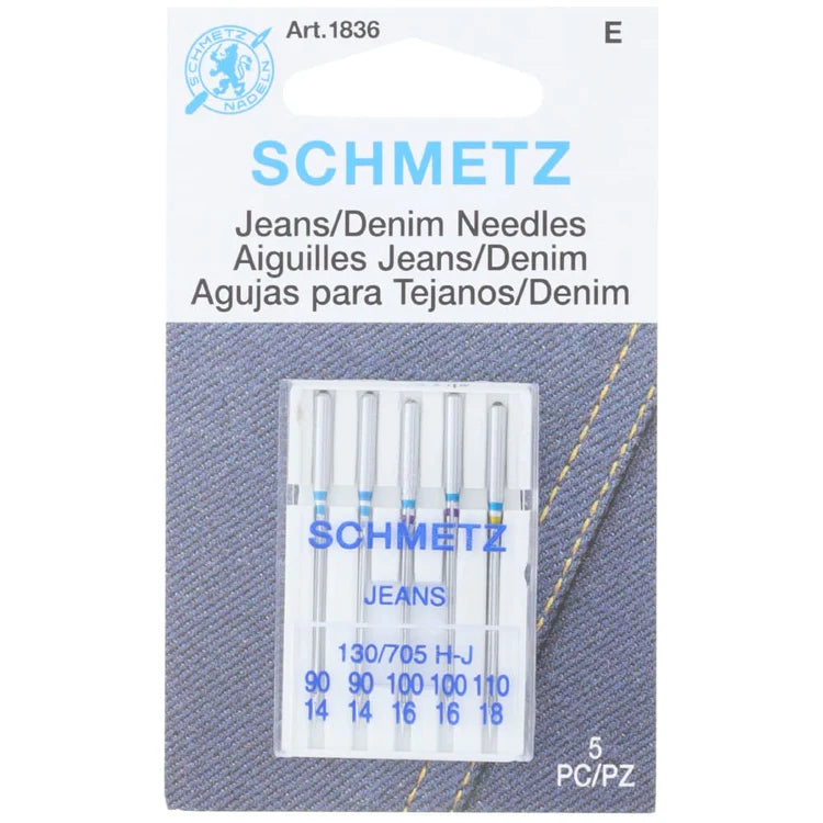 Schmetz Needle70/10 Jeans/Denim (5 pk)