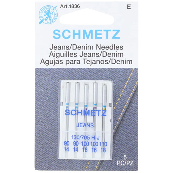 Schmetz Needle70/10 Jeans/Denim (5 pk)