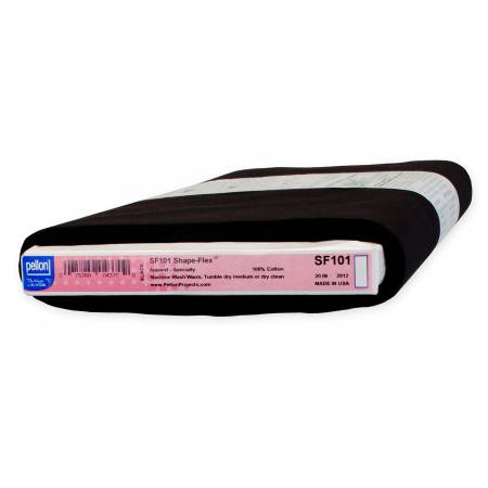 SF101B Shape Flex 20" Fusible Woven Pellon Black
