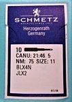 Schmetz Serger Needles BLX2/75