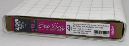 Sew Lazy Slicker Iron-on Glossy Vinyl Interfacing